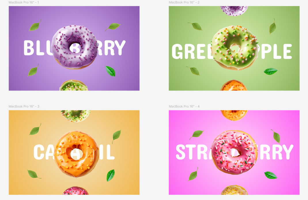 Donuts Brand Prototype